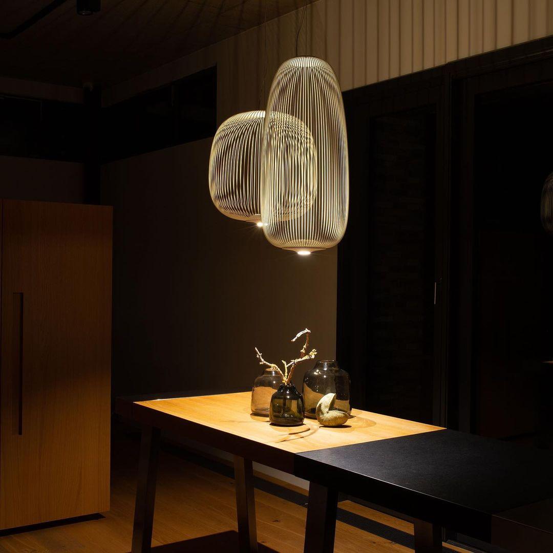 Aero Lampe Pendante Cage Rayons Légère - Neutralighting