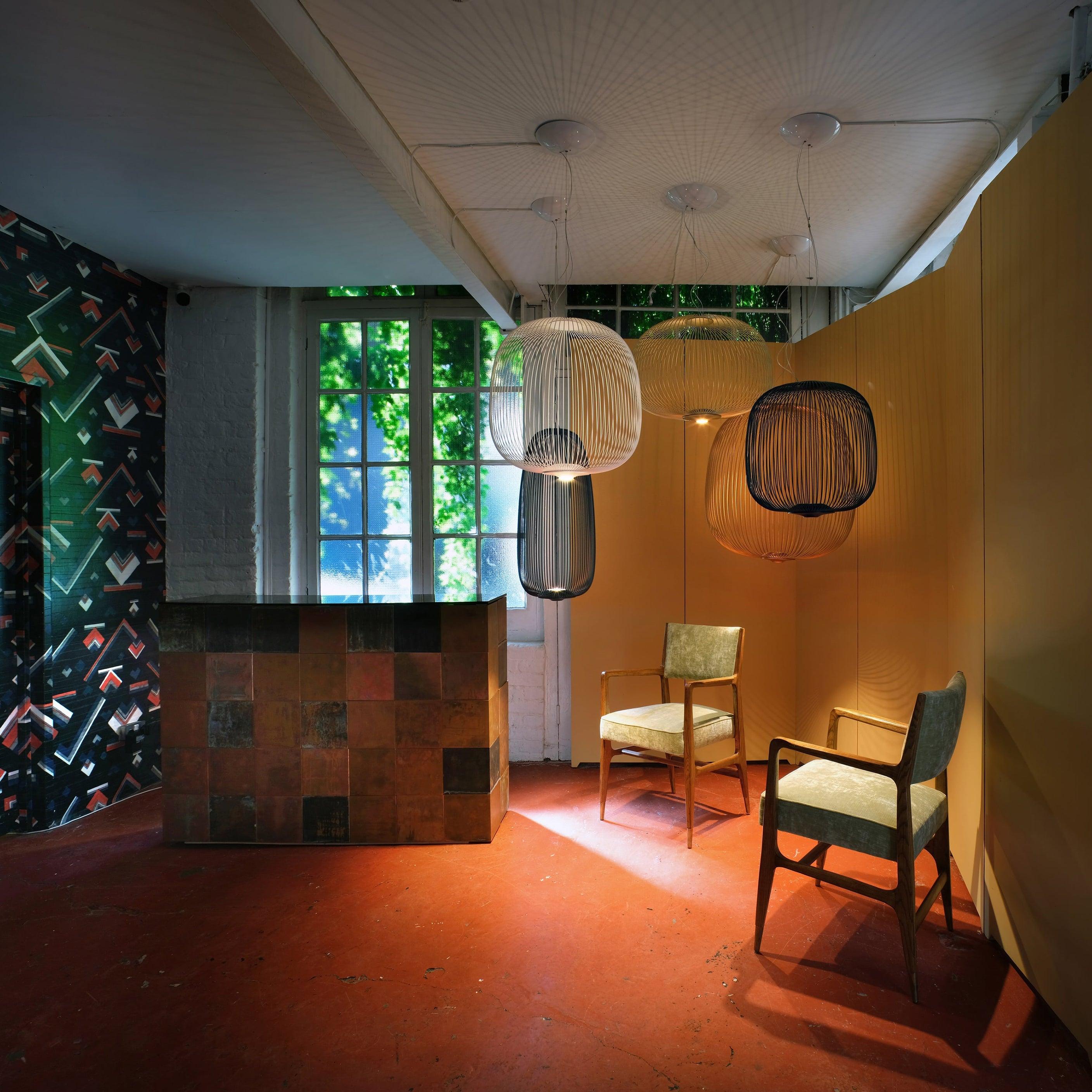 Aero Lampe Pendante Cage Rayons Légère - Neutralighting