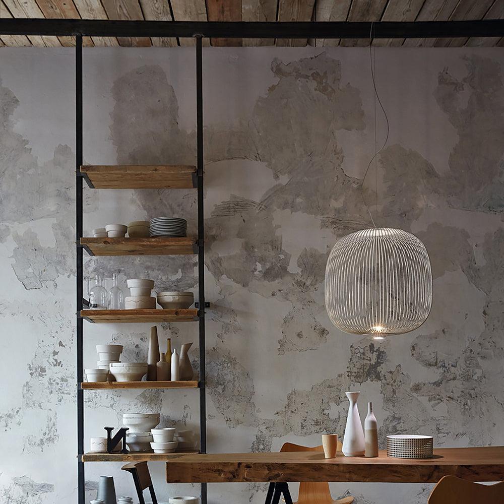 Aero Lampe Pendante Cage Rayons Légère - Neutralighting