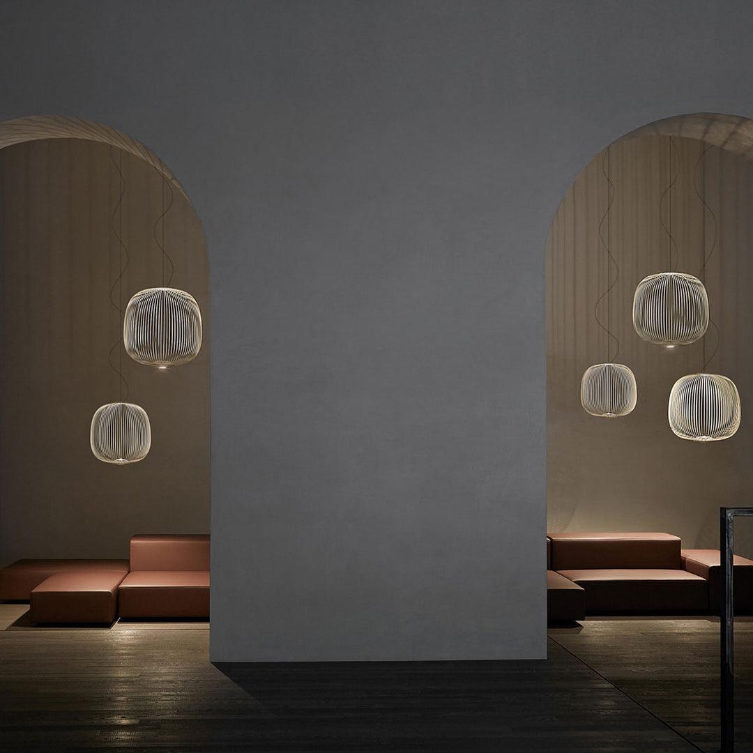 Aero Lampe Pendante Cage Rayons Légère - Neutralighting