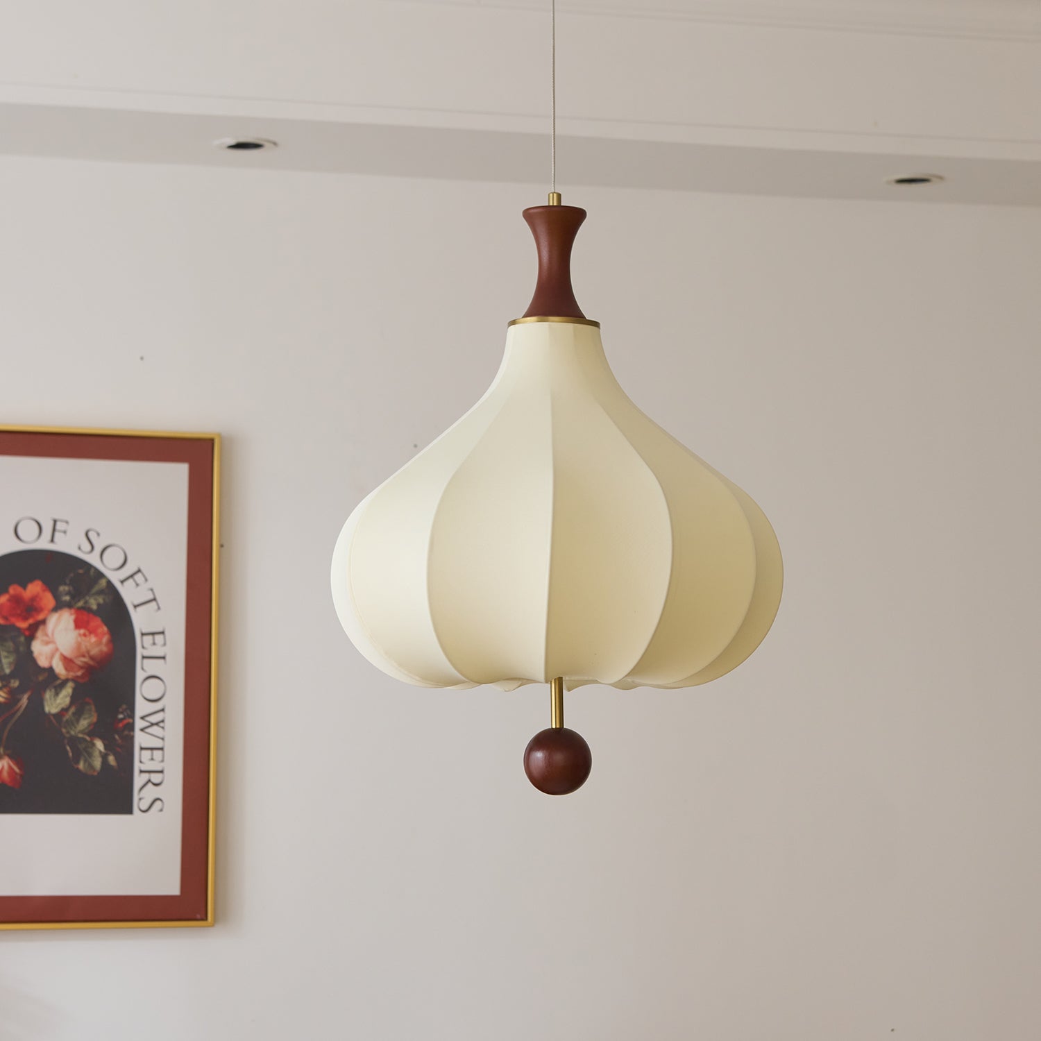 Mymira Lampe Pendante Traditionnelle Élégance en Bois - Neutralighting