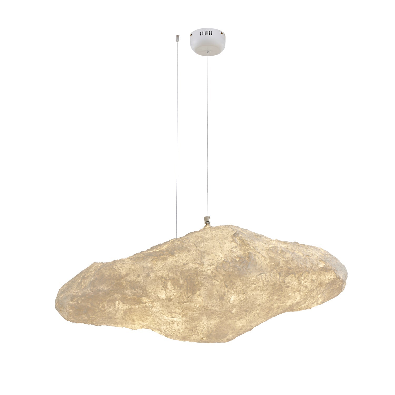 Elliros Texturé Pulpe Papier Suspension Lumière - Neutralighting