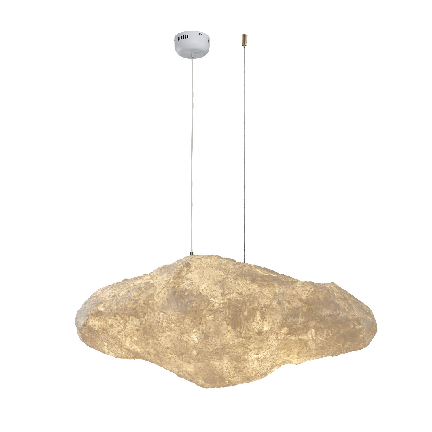 Elliros Texturé Pulpe Papier Suspension Lumière - Neutralighting
