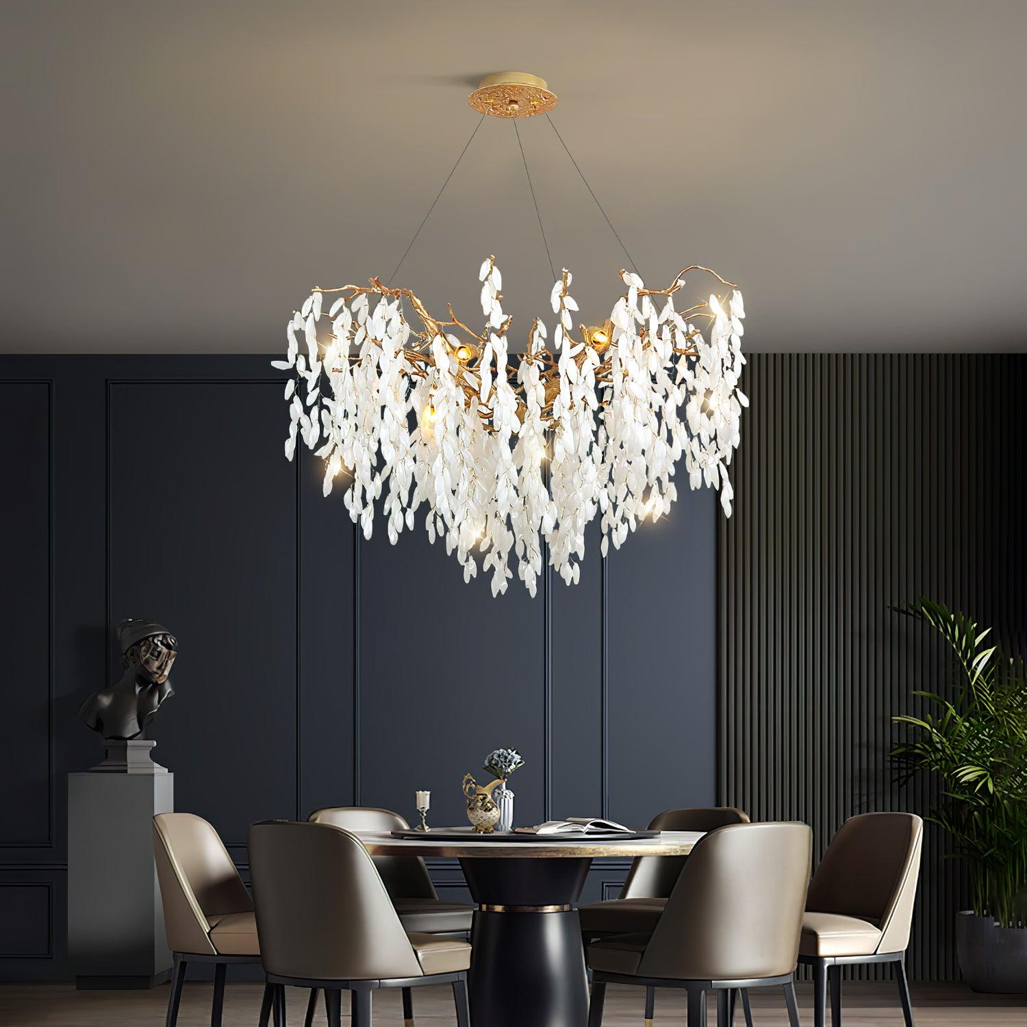 Florealis Cascading Crystal Chandelier - Blowlighting