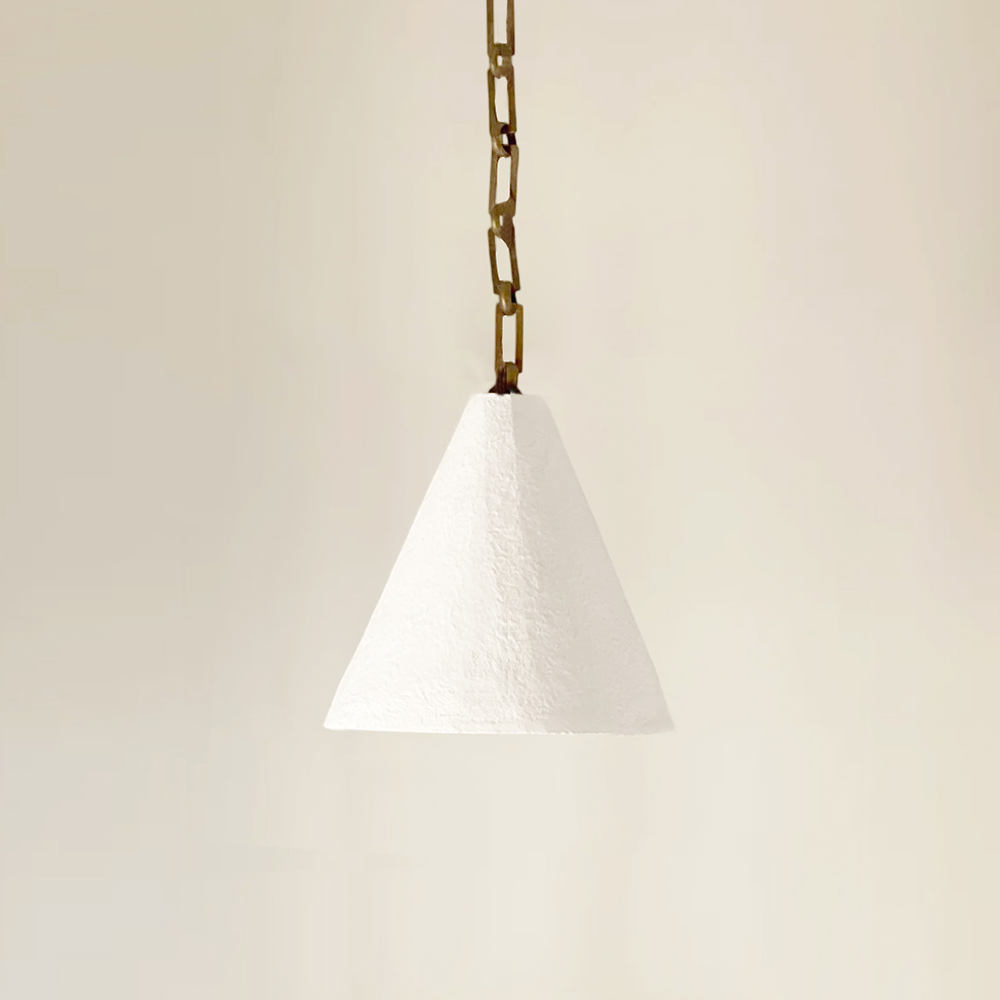 Zavelila Suspension Métal Plâtre Blanc Minimaliste - Neutralighting