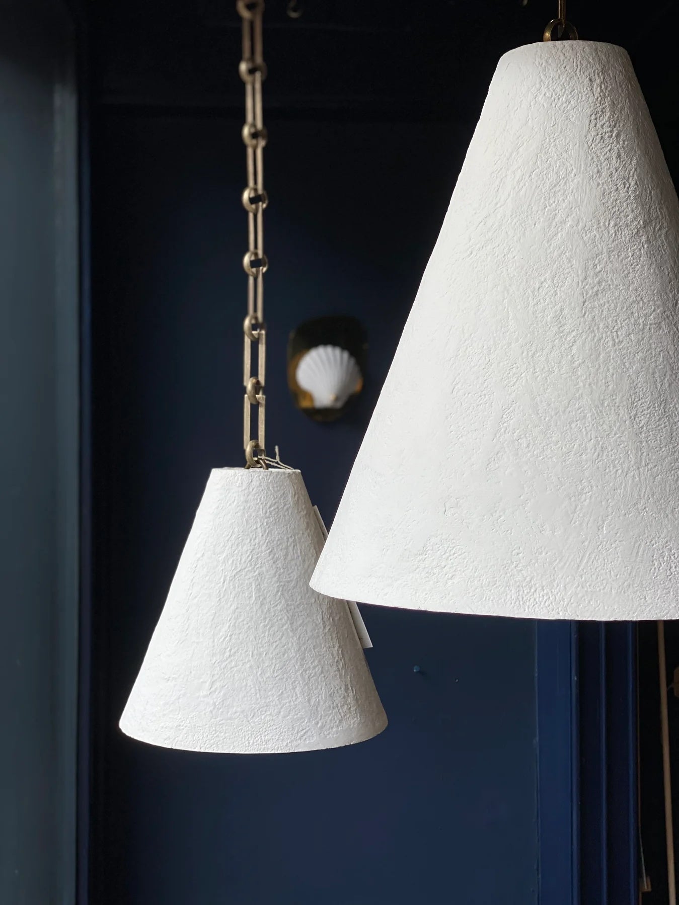 Zavelila Suspension Métal Plâtre Blanc Minimaliste - Neutralighting