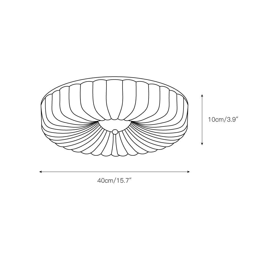 Zathee Plafonnier Verre Minimaliste Encastré - Neutralighting