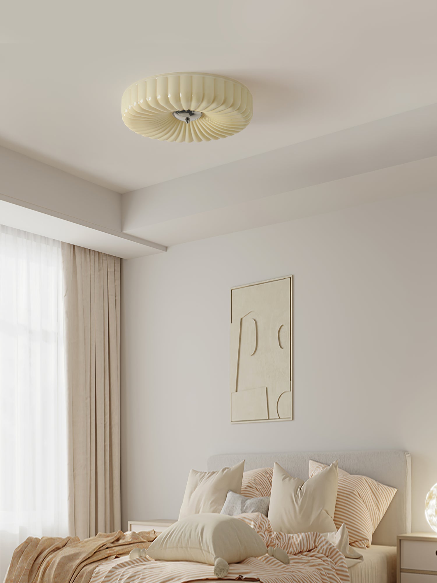 Zathee Plafonnier Verre Minimaliste Encastré - Neutralighting