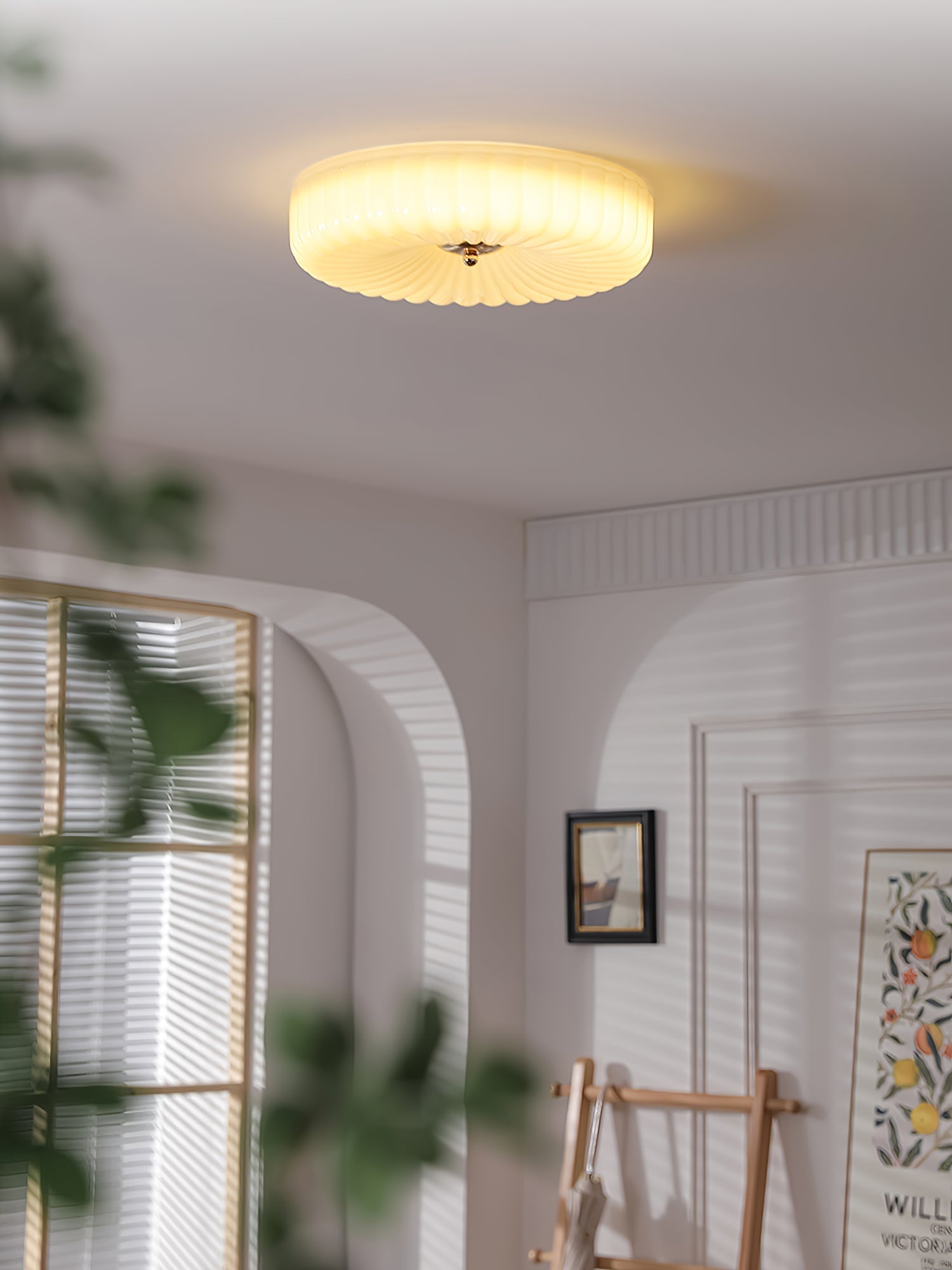 Zathee Plafonnier Verre Minimaliste Encastré - Neutralighting
