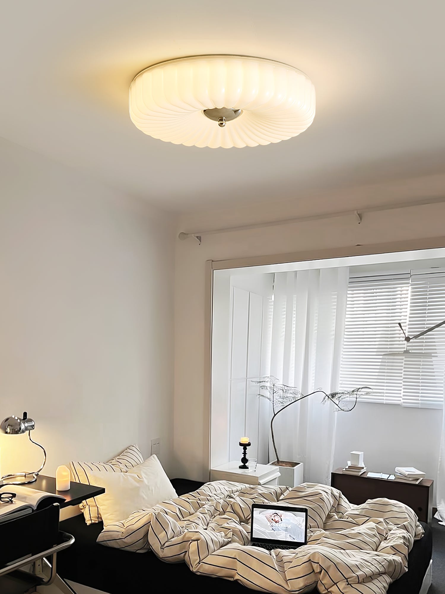 Zathee Plafonnier Verre Minimaliste Encastré - Neutralighting