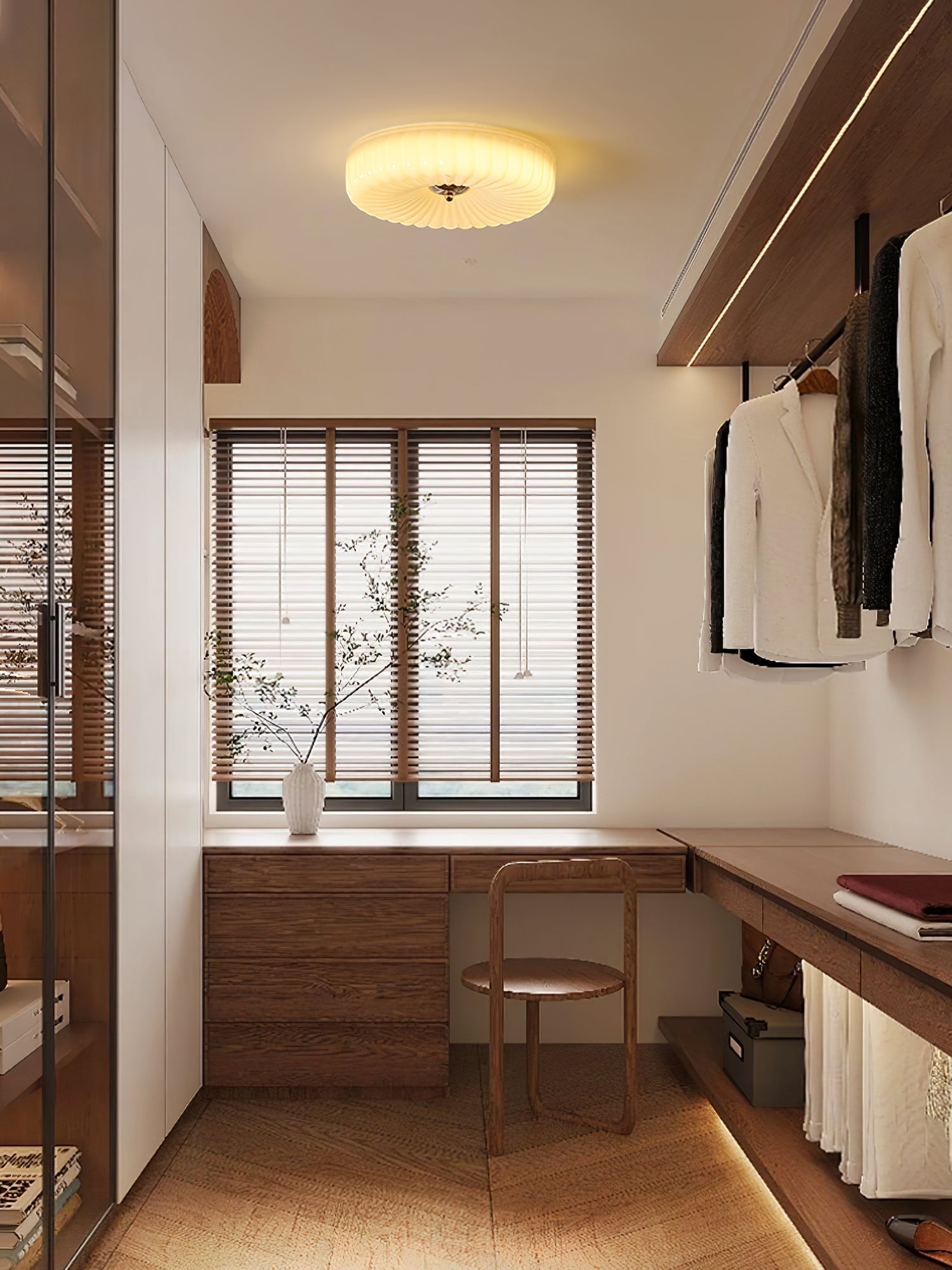 Zathee Plafonnier Verre Minimaliste Encastré - Neutralighting