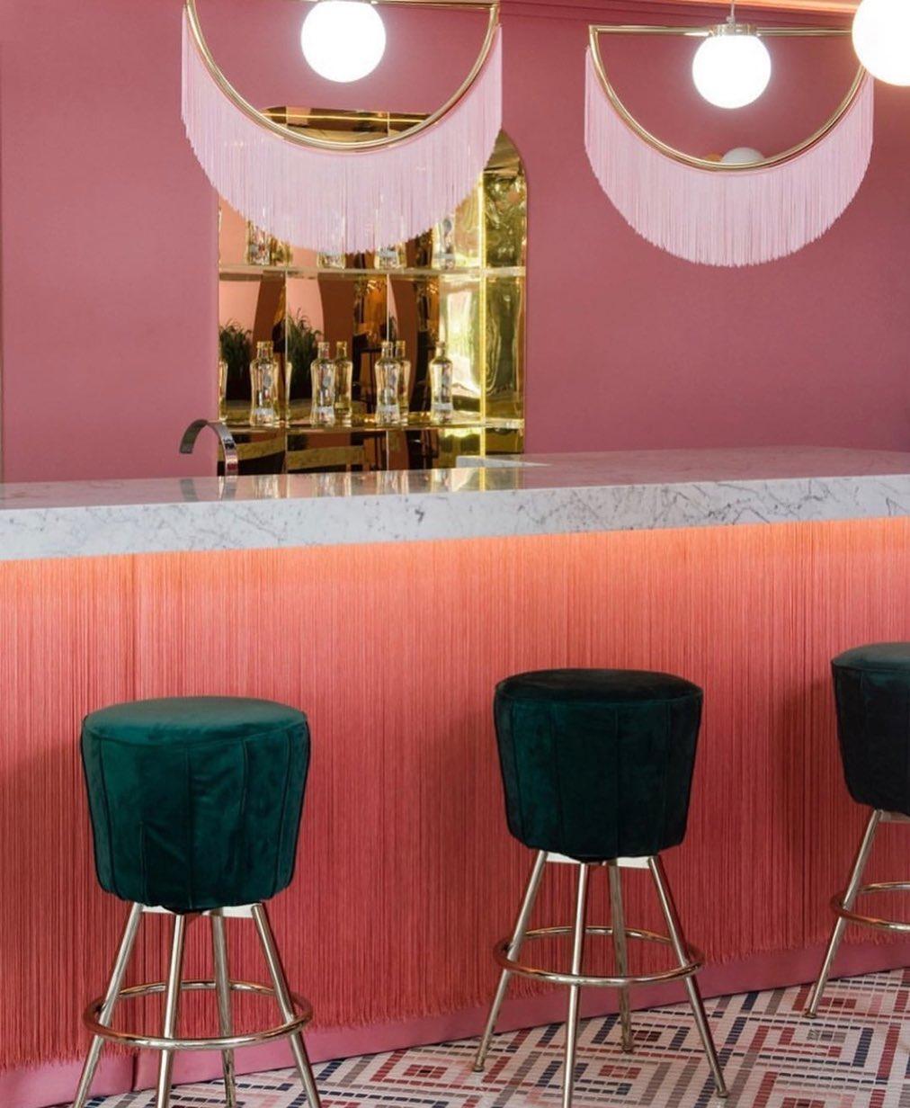 Solara Lampe suspendue en tissu à franges style globe rétro bohème - Neutralighting