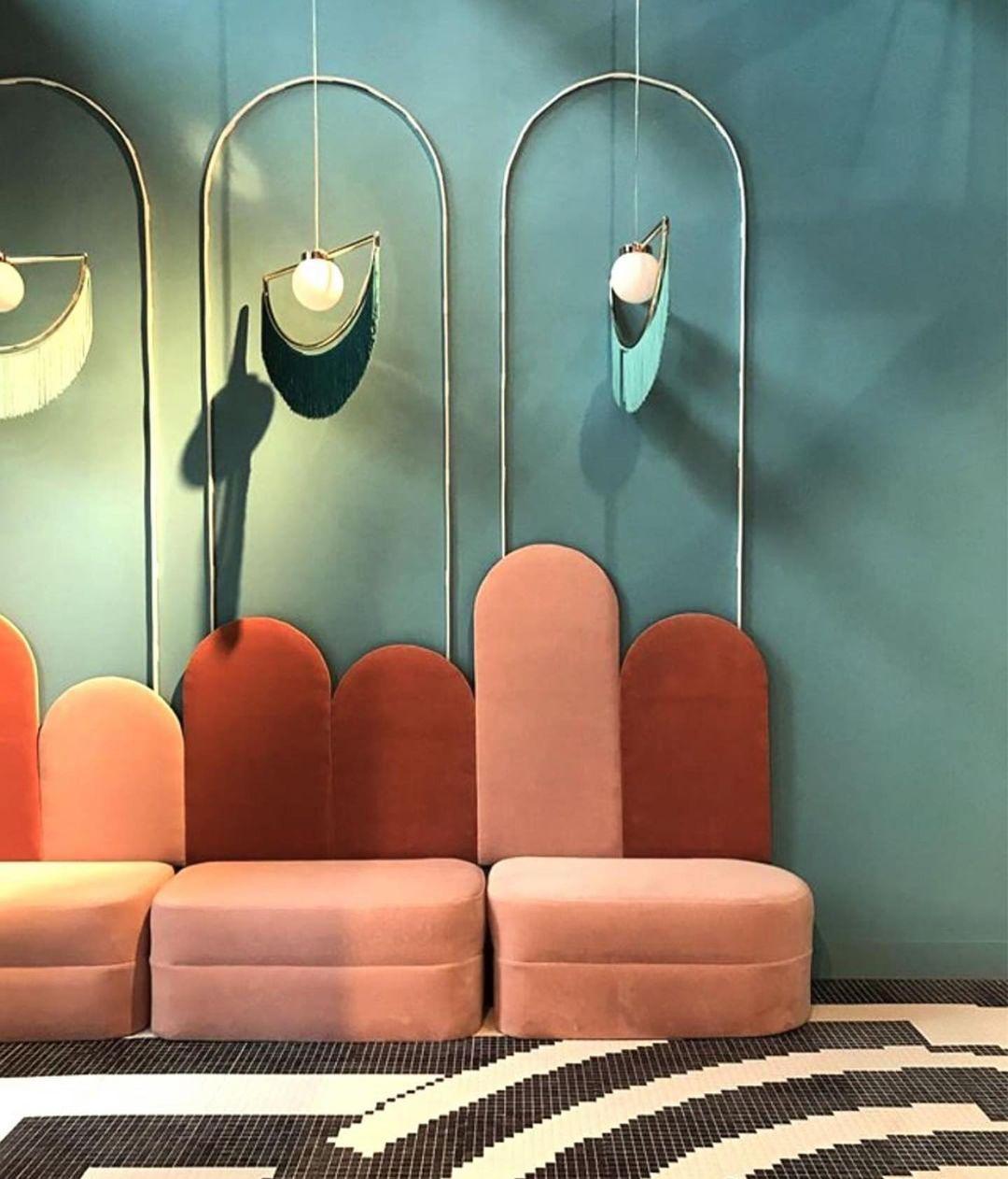 Solara Lampe suspendue en tissu à franges style globe rétro bohème - Neutralighting