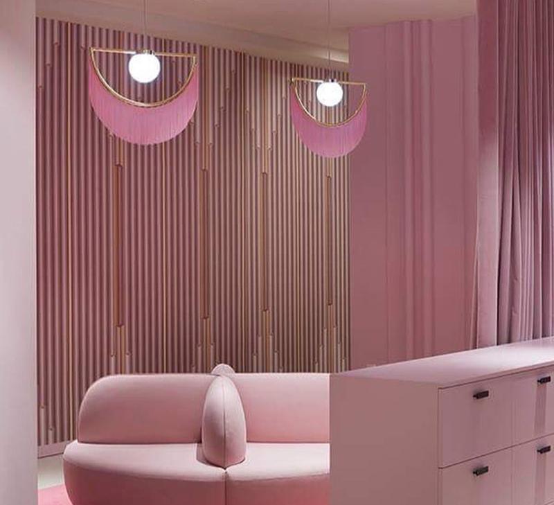 Solara Lampe suspendue en tissu à franges style globe rétro bohème - Neutralighting