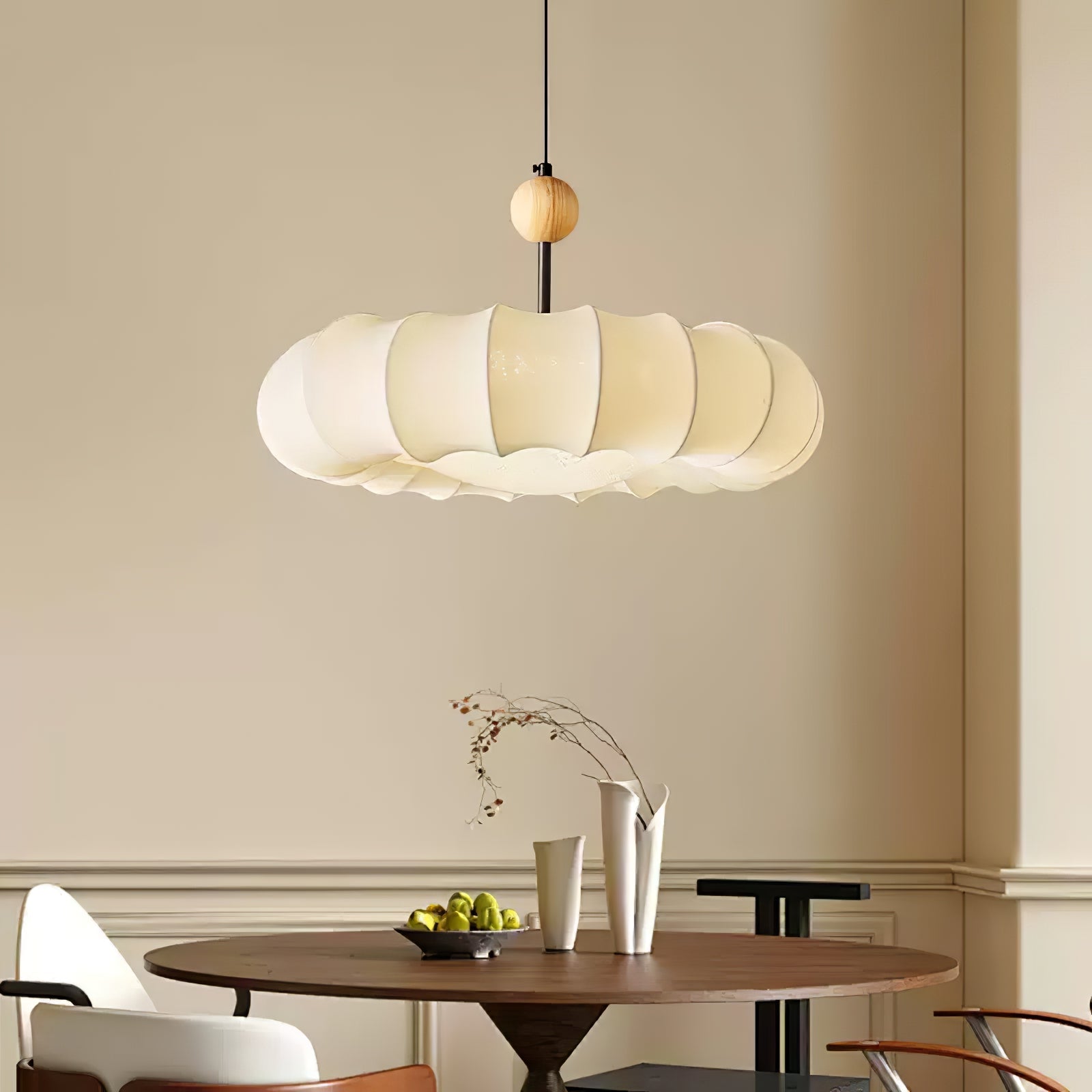 Reyna Suspension Voile en Tissu - Neutralighting