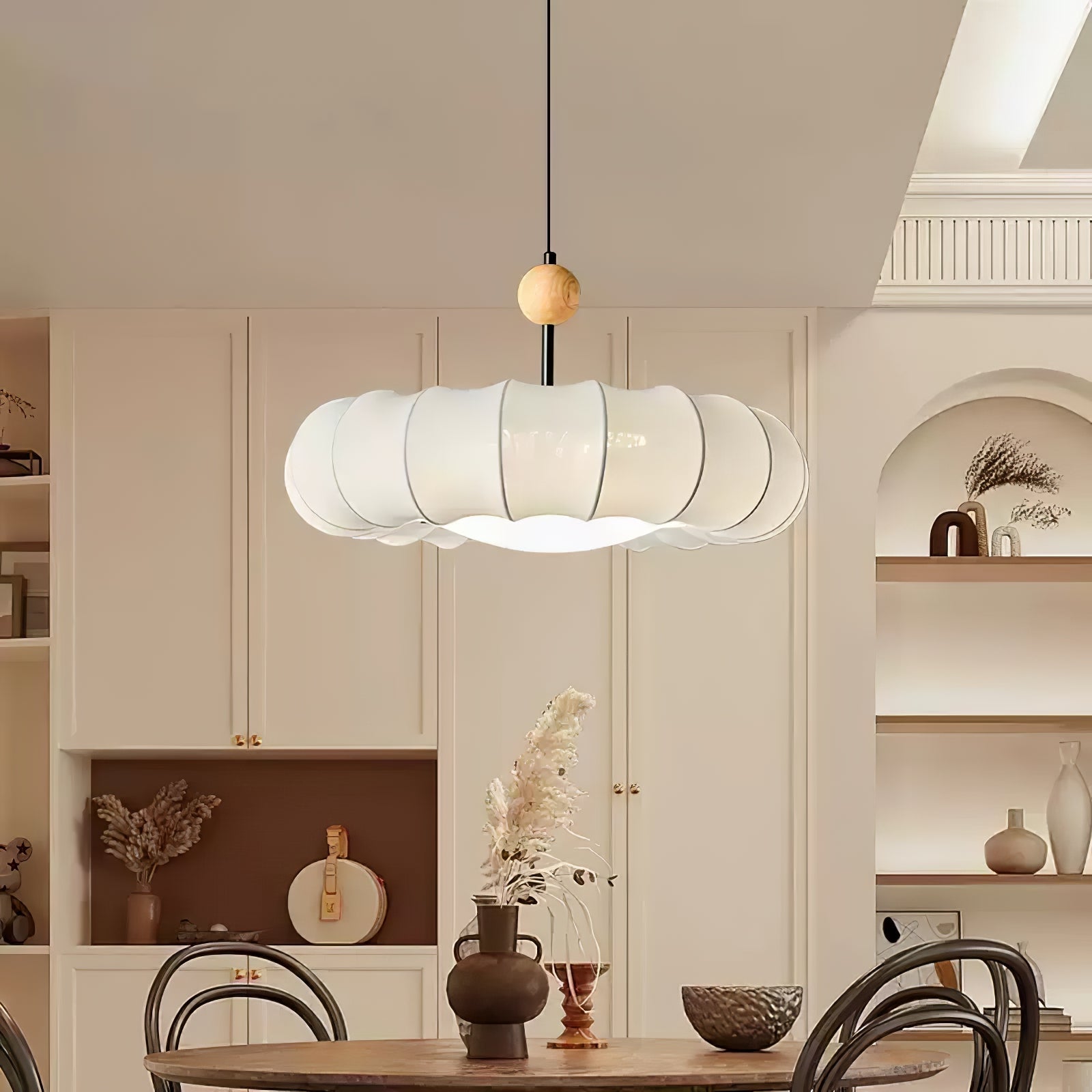 Reyna Suspension Voile en Tissu - Neutralighting