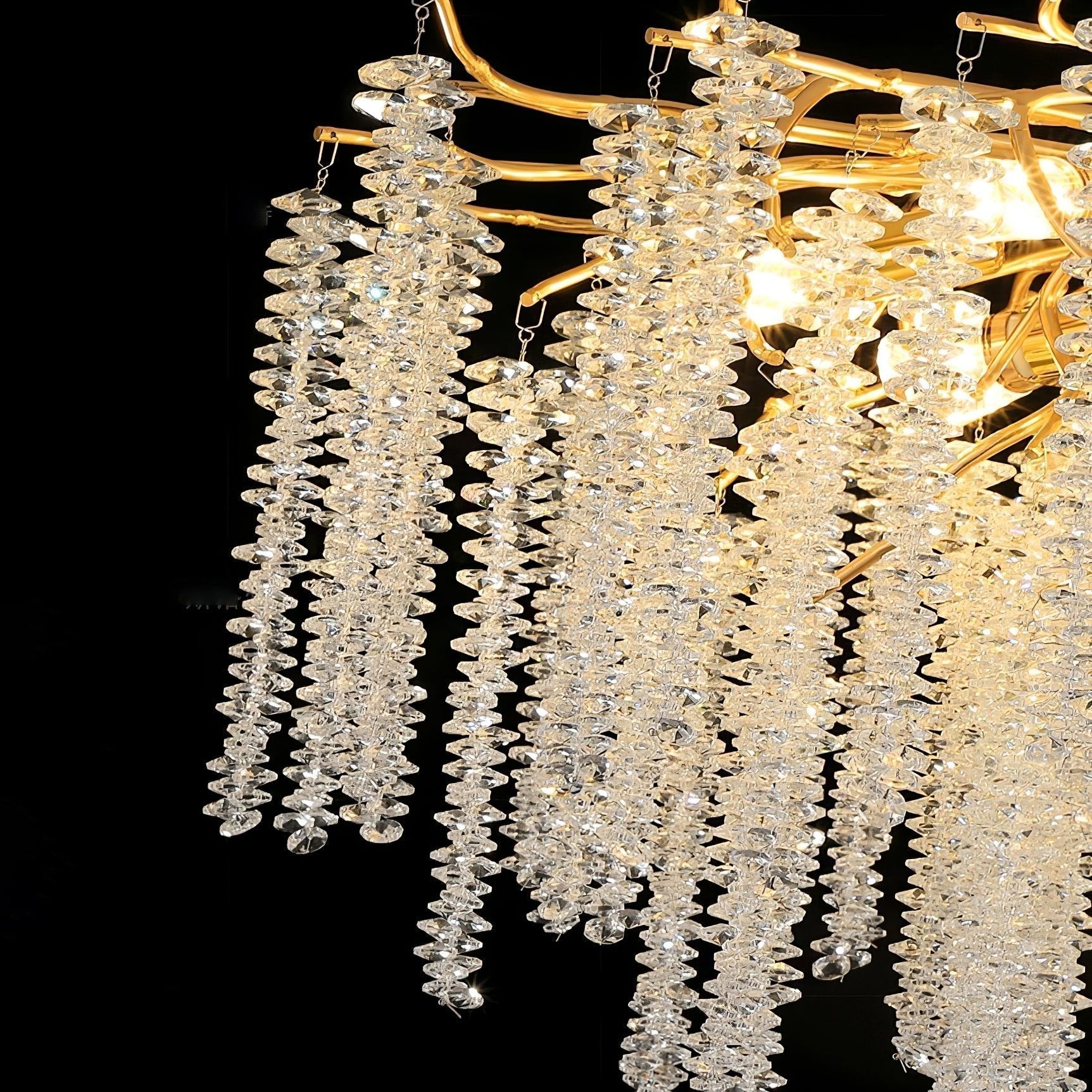 Solara Chandelier Fleur de Glycine en Cristal - Neutralighting