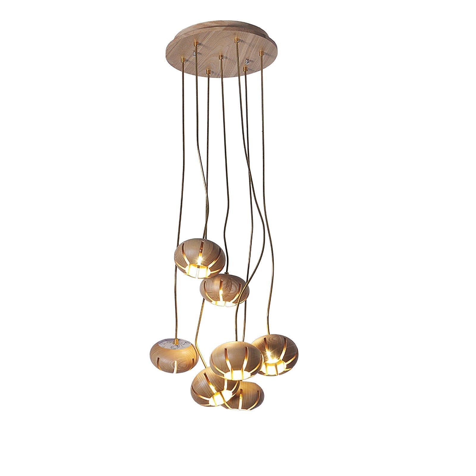 Zasorir Suspension Sculpturale en Marbre Cluster - Neutralighting