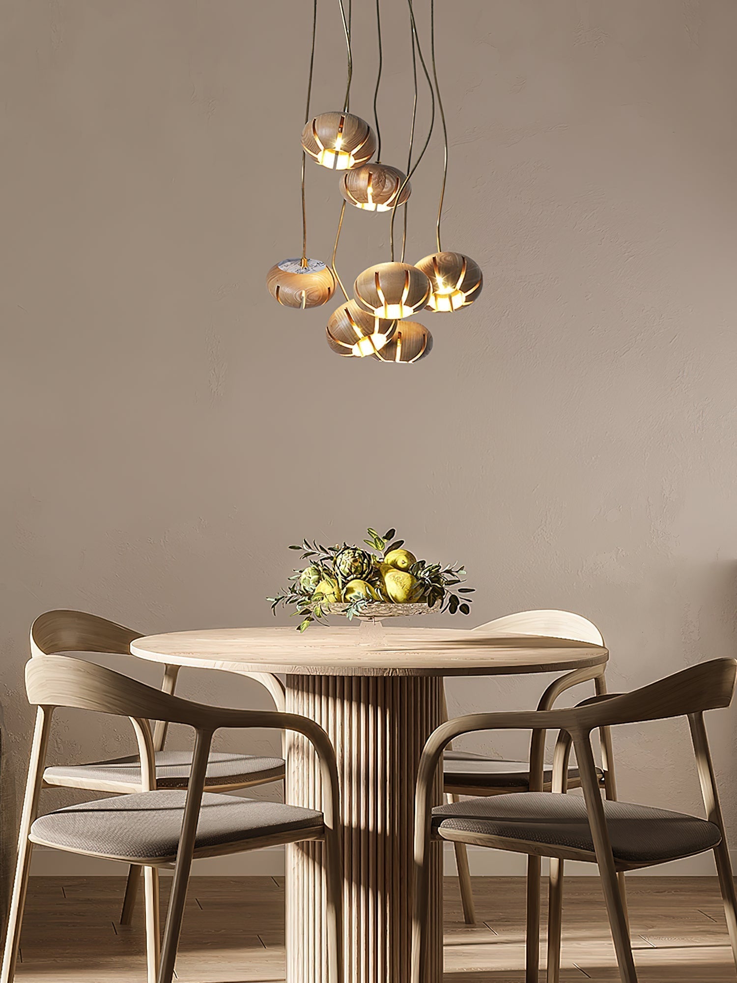 Zasorir Suspension Sculpturale en Marbre Cluster - Neutralighting