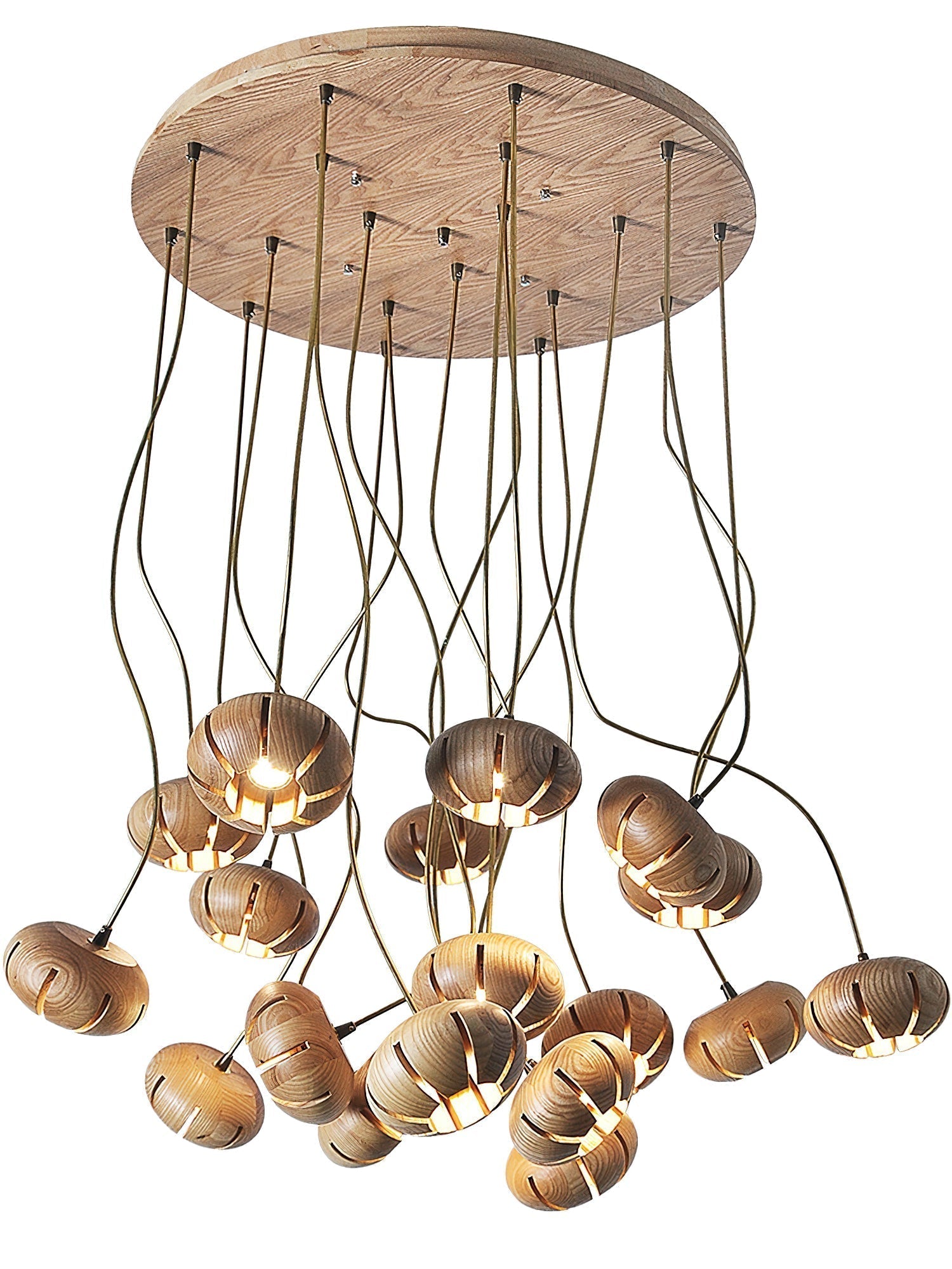 Zasorir Suspension Sculpturale en Marbre Cluster - Neutralighting