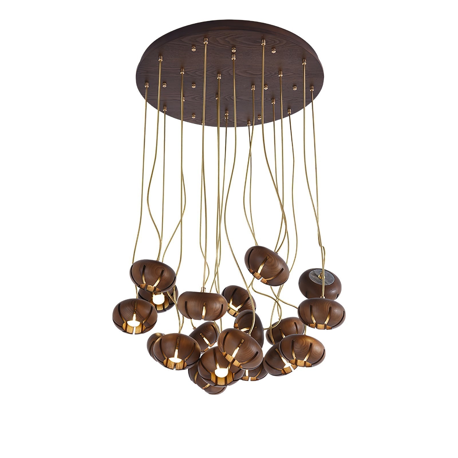 Zasorir Suspension Sculpturale en Marbre Cluster - Neutralighting