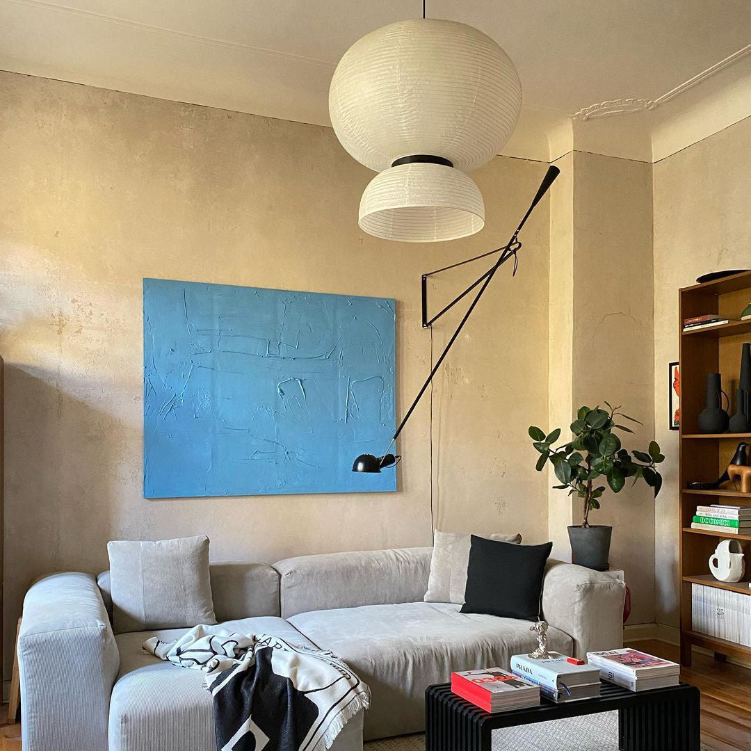 Lanterne en Papier Suspendue Xuan Tranquil - Neutralighting