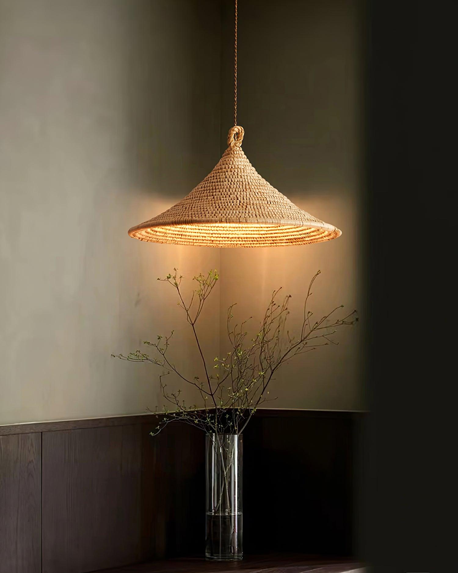 Yariah Suspension Chanvre Conique - Neutralighting