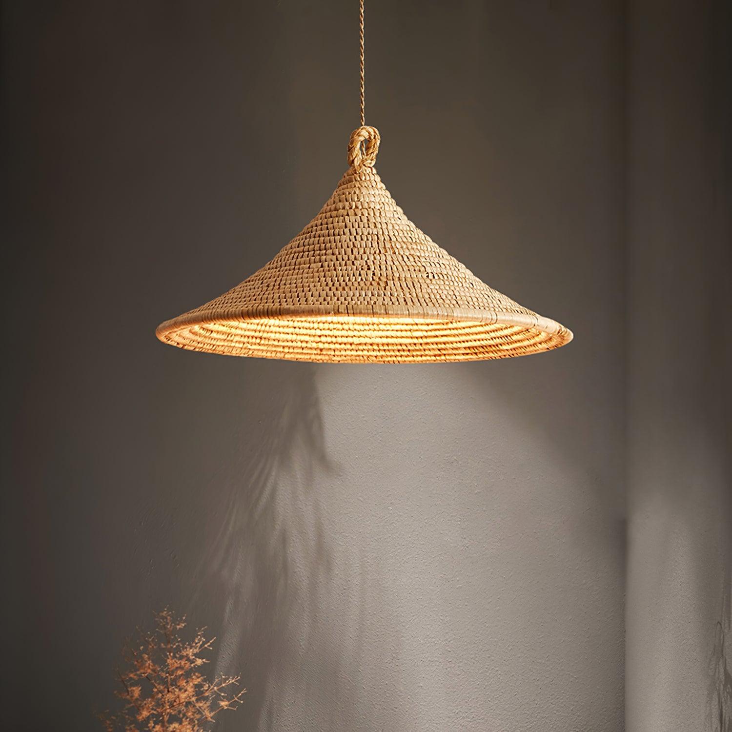 Yariah Suspension Chanvre Conique - Neutralighting