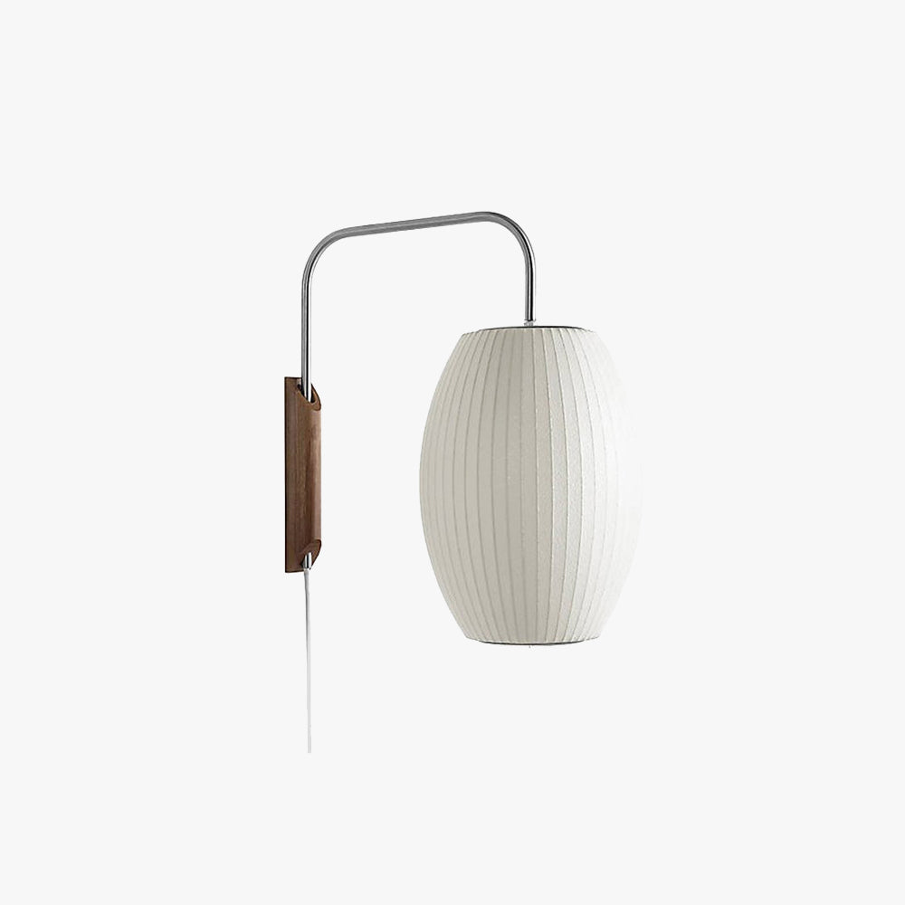 Ritta Moderne Rond Métal Bois Intérieur Applique Murale Salon - Neutralighting