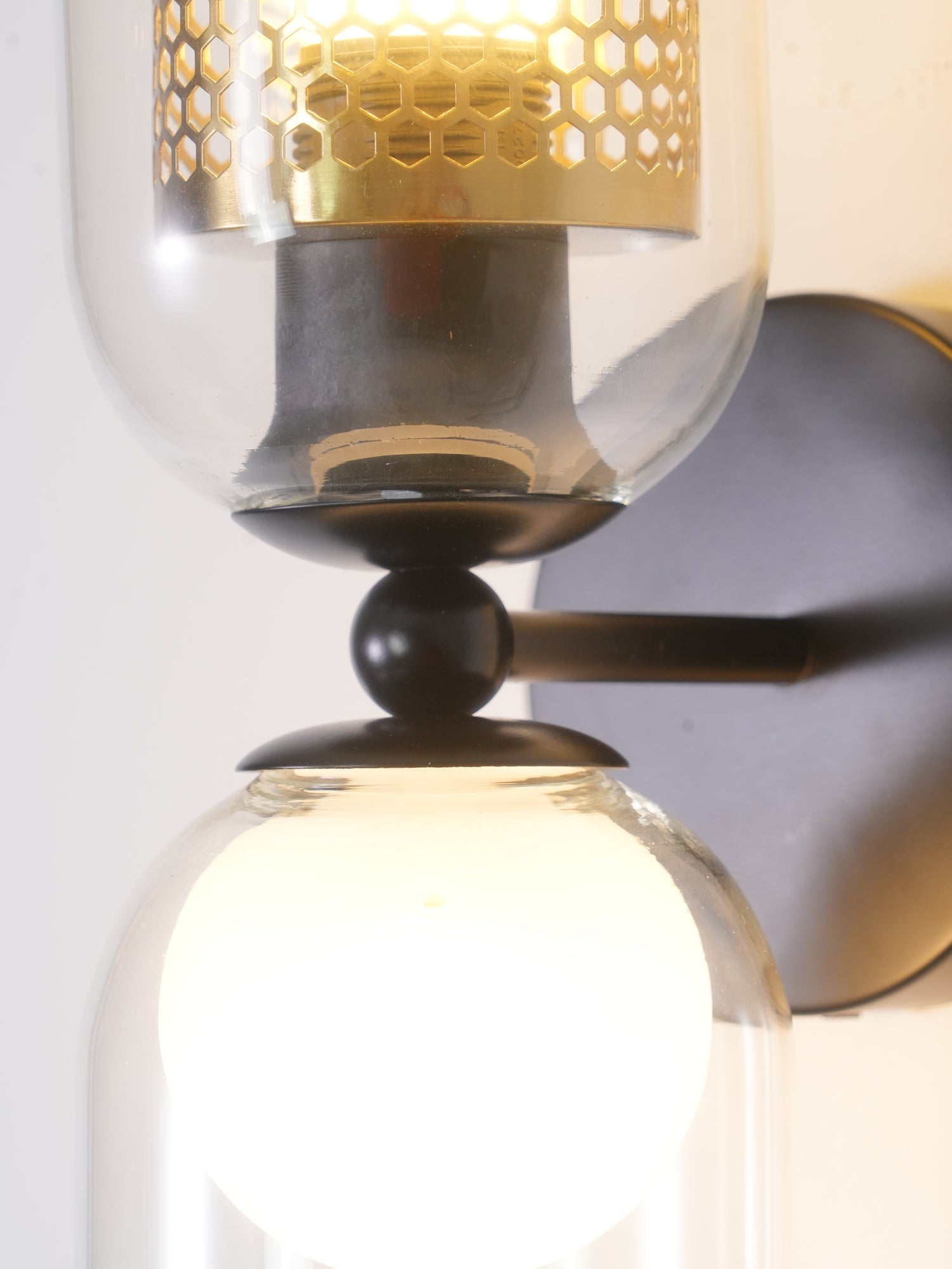 Alvynan Applique Murale en Verre Art Nordique Premium - Neutralighting