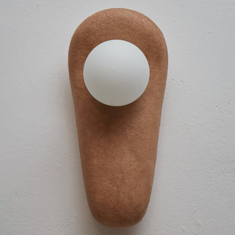 Cashae Applique Murale Résine Verre Moderne - Neutralighting