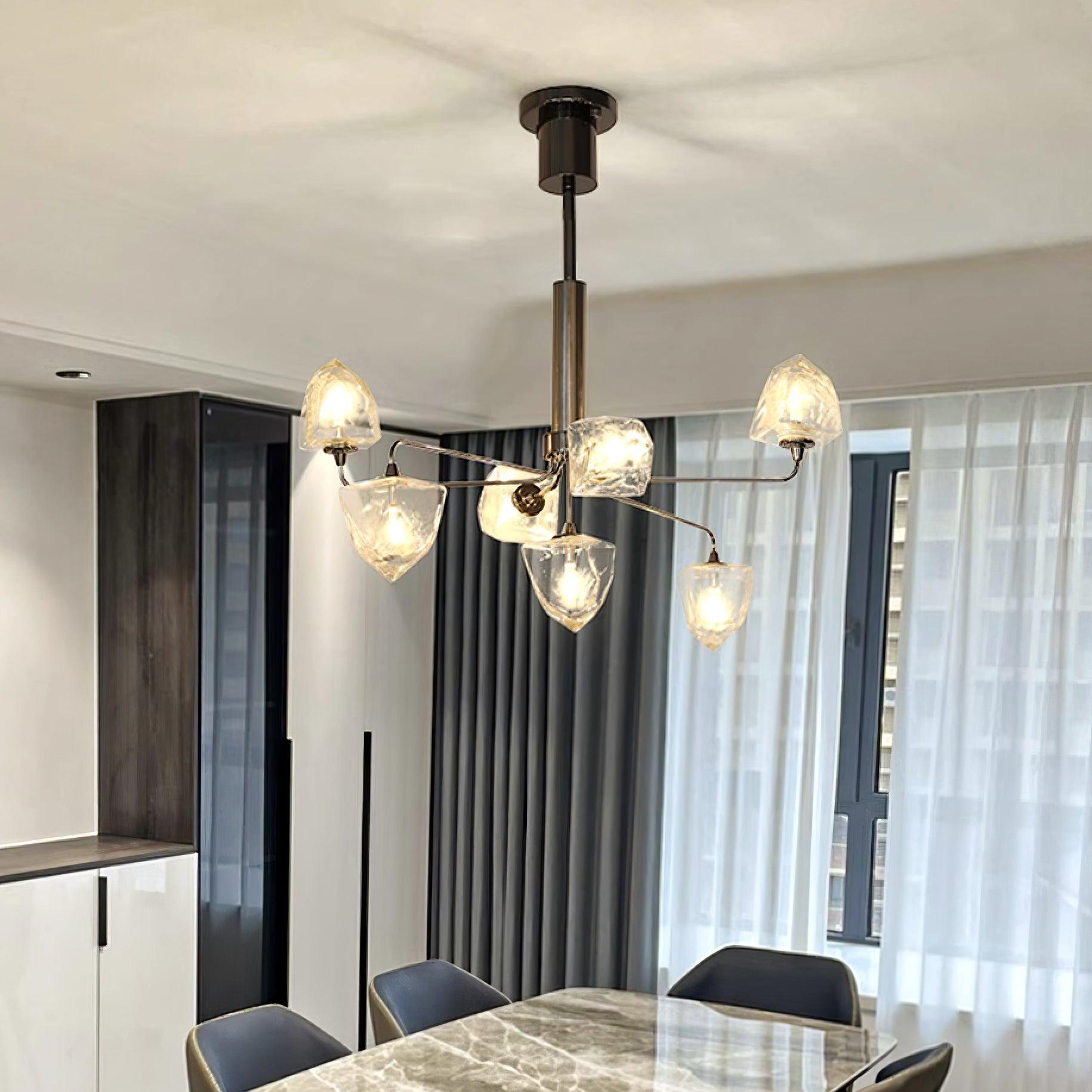 Zevin Lustre Verre Or Élégant - Neutralighting