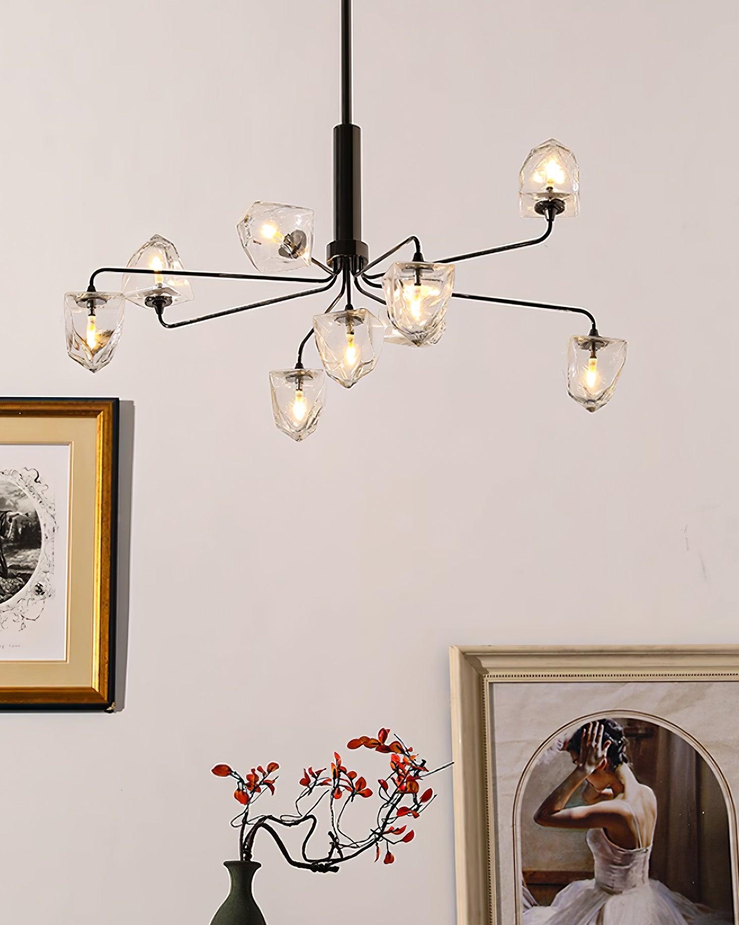Zevin Lustre Verre Or Élégant - Neutralighting