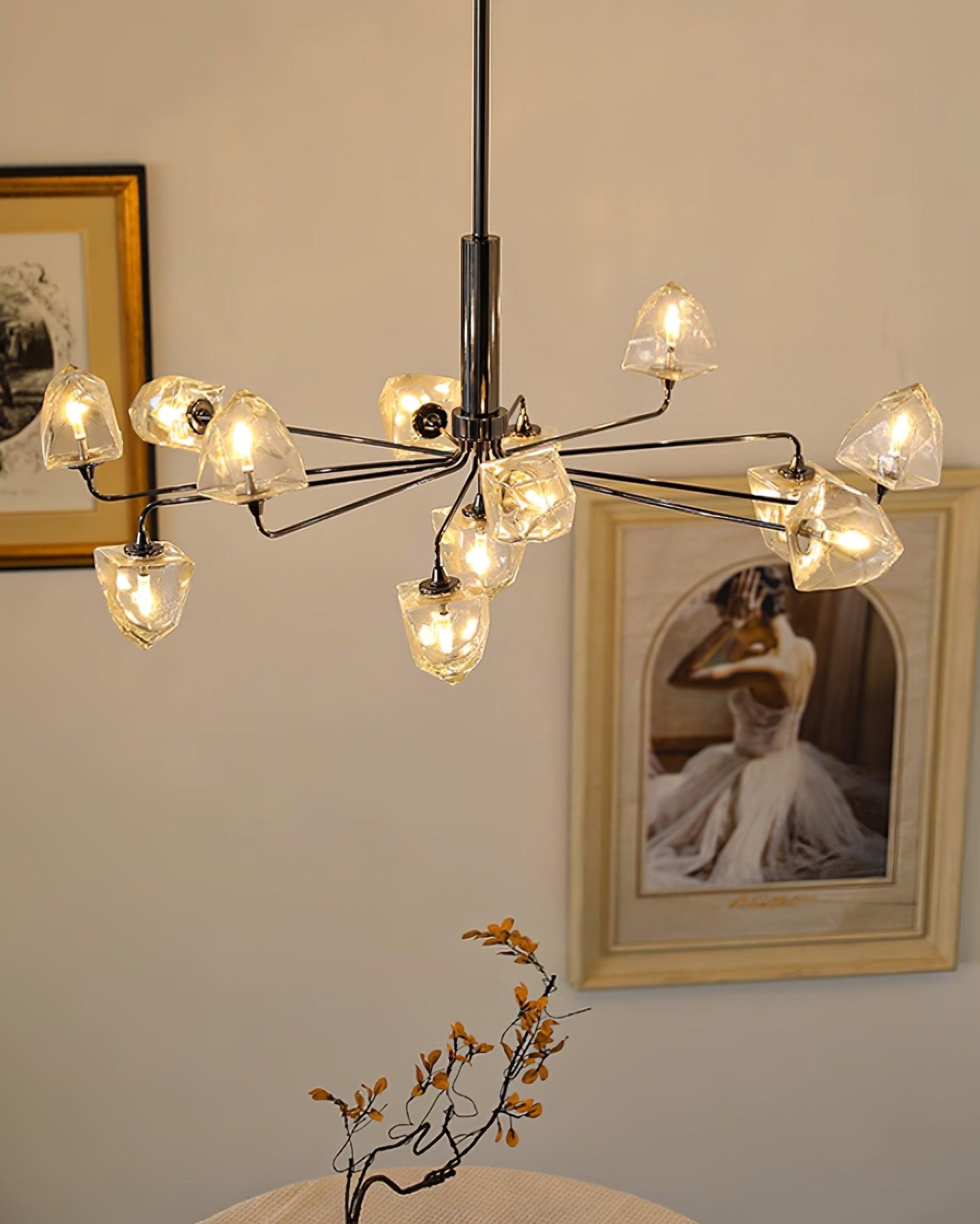 Zevin Lustre Verre Or Élégant - Neutralighting