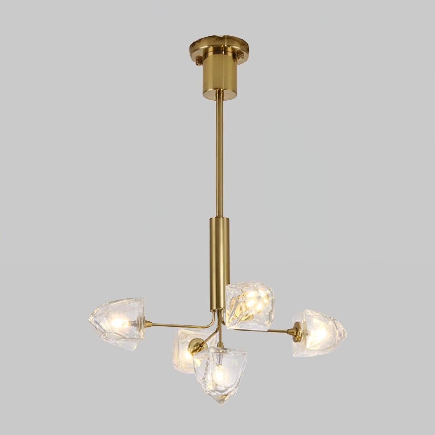 Zevin Lustre Verre Or Élégant - Neutralighting