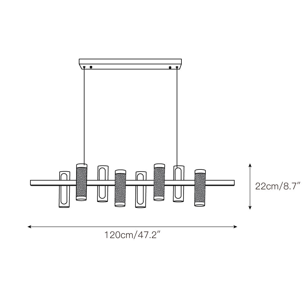 Evsola Suspension Métal Minimaliste Moderne - Neutralighting