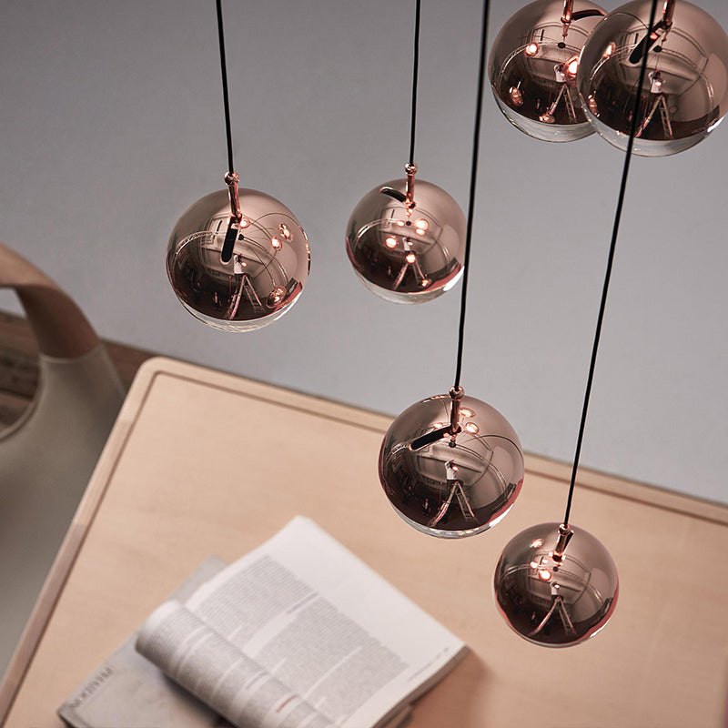 Valentina Design Moderne Luminaires Suspensions Métal Verre Salon/Chambre - Neutralighting