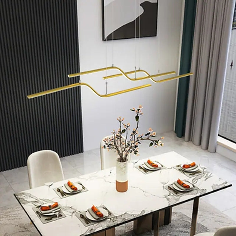 Arisha Luminaires suspension Linéaire Pour Salle À Manger - Neutralighting