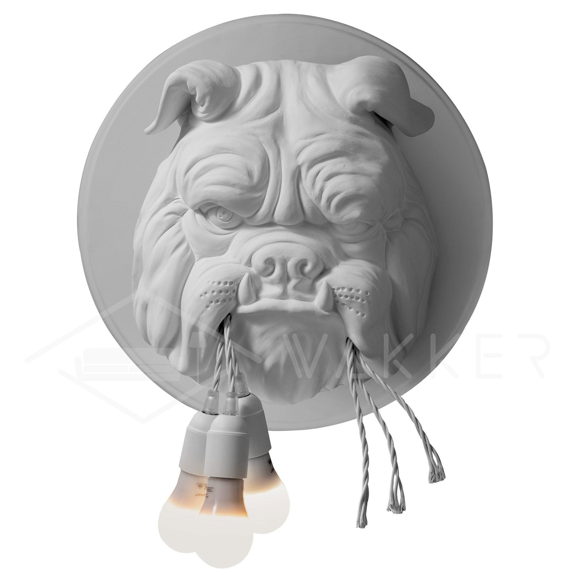 Lustra Applique Murale Sculpture Bulldog Fantaisiste - Neutralighting