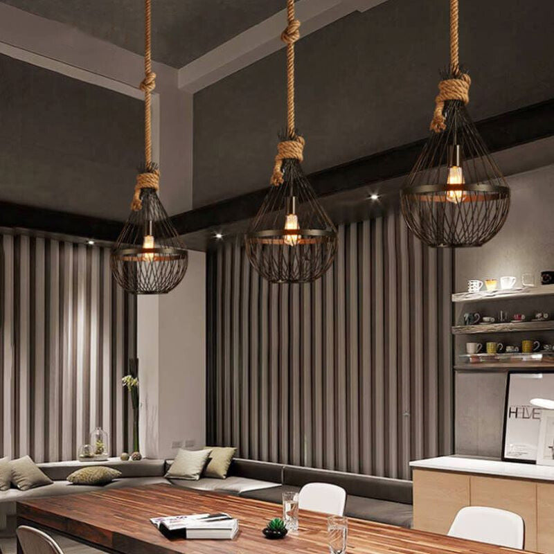 Epoch Suspension Luminaire LED Industrielle Métal Salon - Neutralighting