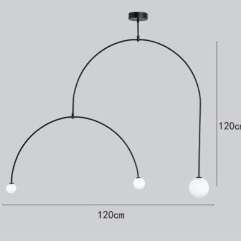 Arisha Suspension Moderne Linéaire au Design Minimaliste Salle à manger - Neutralighting
