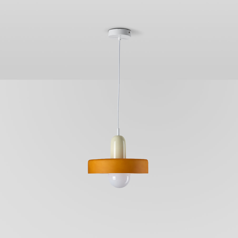Jess Suspension Ronde Vintage Verre Salon - Neutralighting