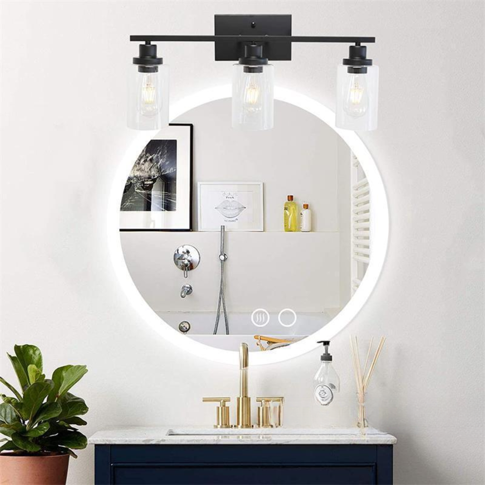 Silva Applique Murale Industrielle LED Métal/Verre Salon/Chambre à Coucher/Salle à Manger - Neutralighting