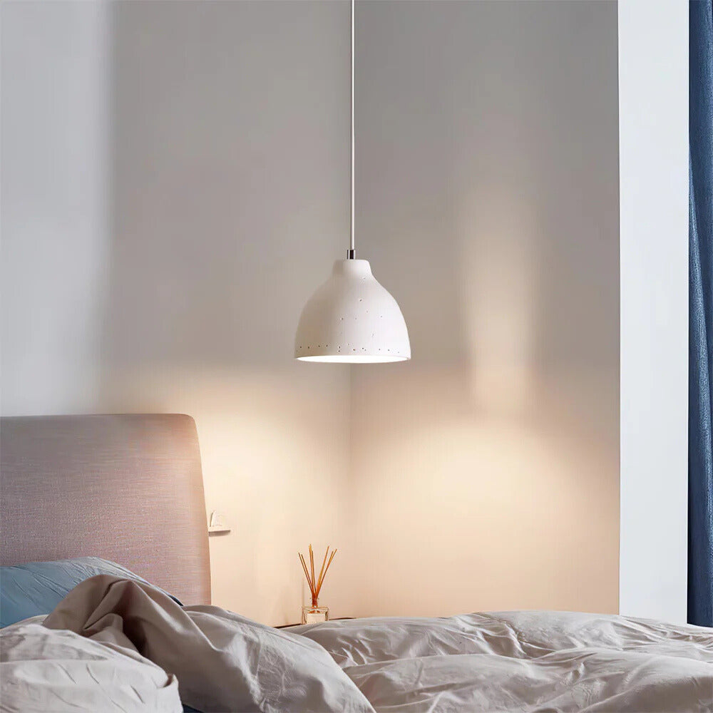 Avi Industriel LED Suspension Résine Bol Chambre À Coucher - Neutralighting