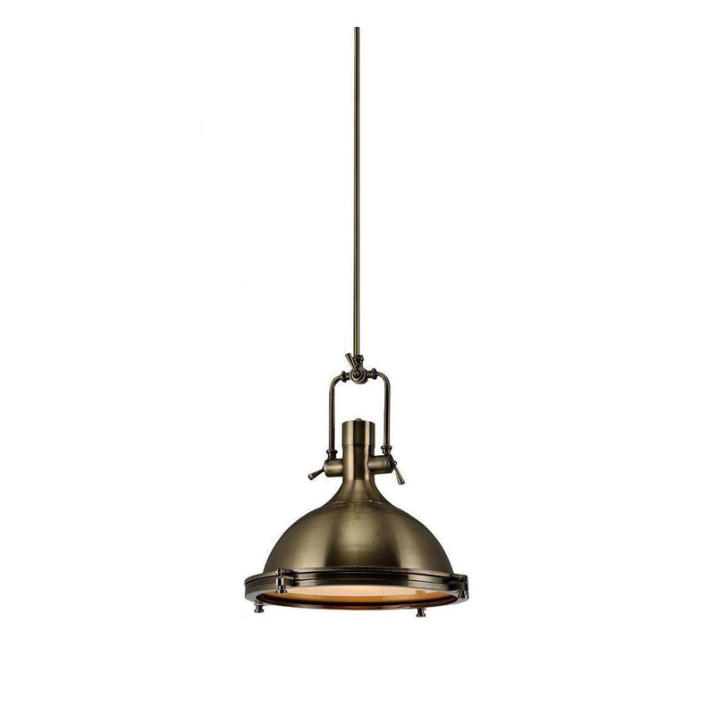 Solara Lampe Suspendue en Laiton Industrielle - Neutralighting