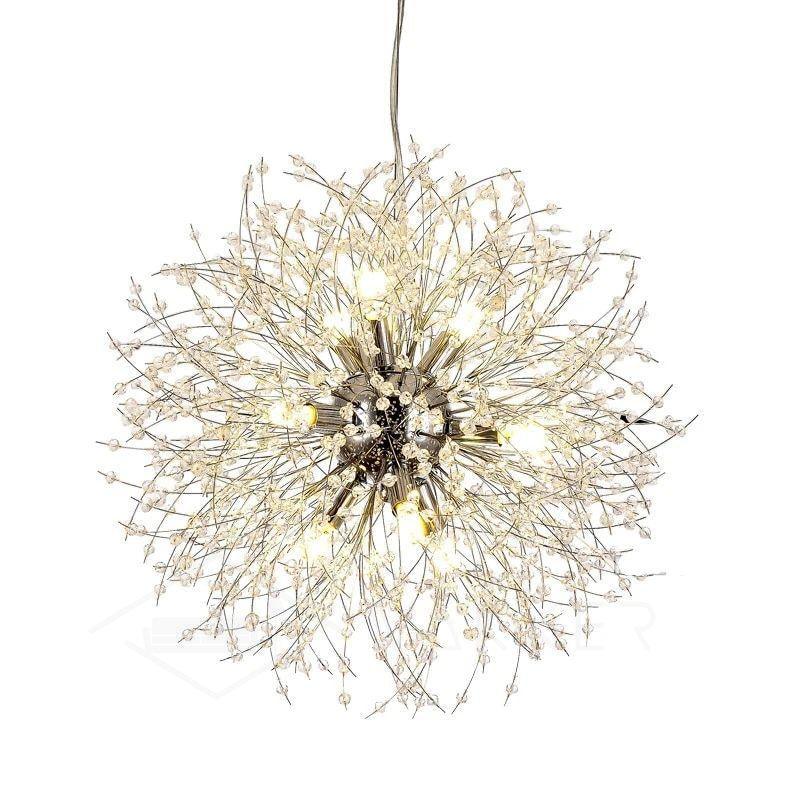 Lustra Chandelier Cristal Pissenlit avec Cristaux - Neutralighting