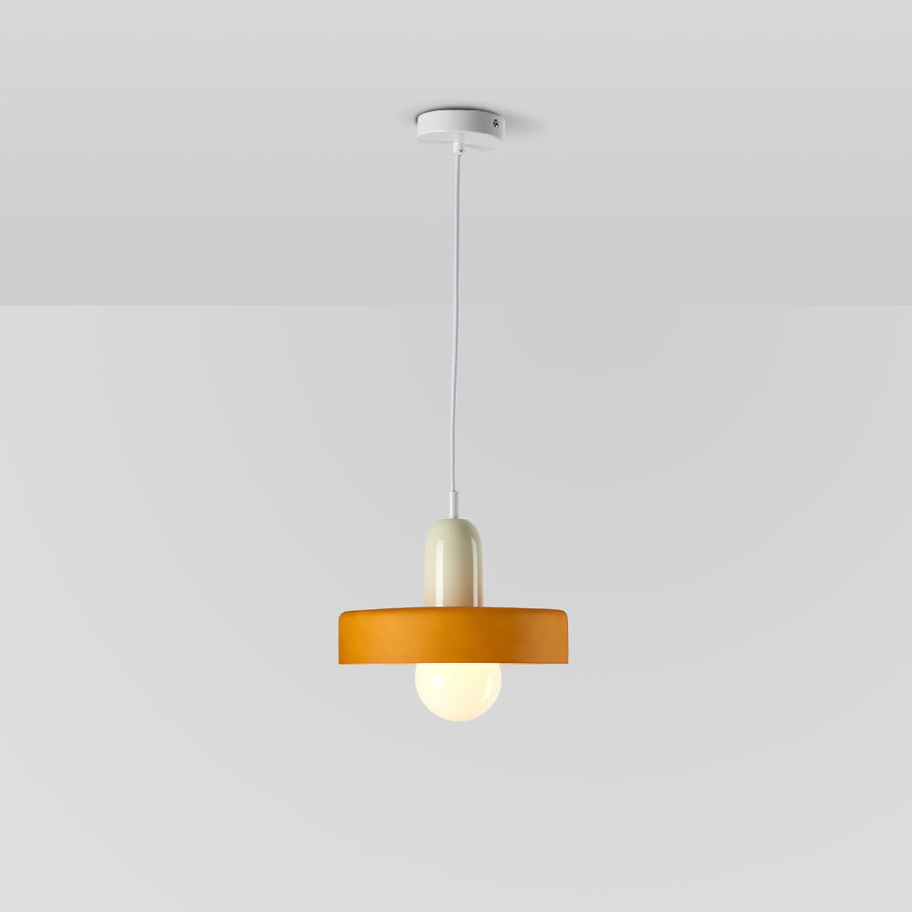 Jess Suspension Ronde Vintage Verre Salon - Neutralighting