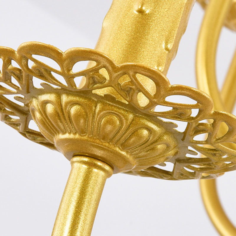 Silva Rustique Métal Verre Lustre Salon Chambre à Coucher - Neutralighting