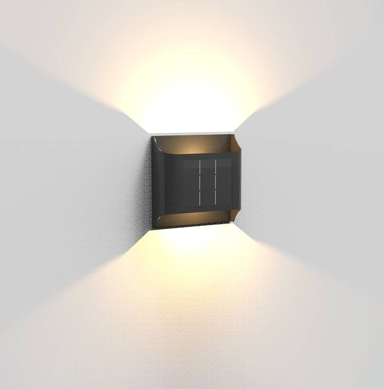 Ray Vintage Design LED Applique Murale Noir Métal Extérieur - Neutralighting