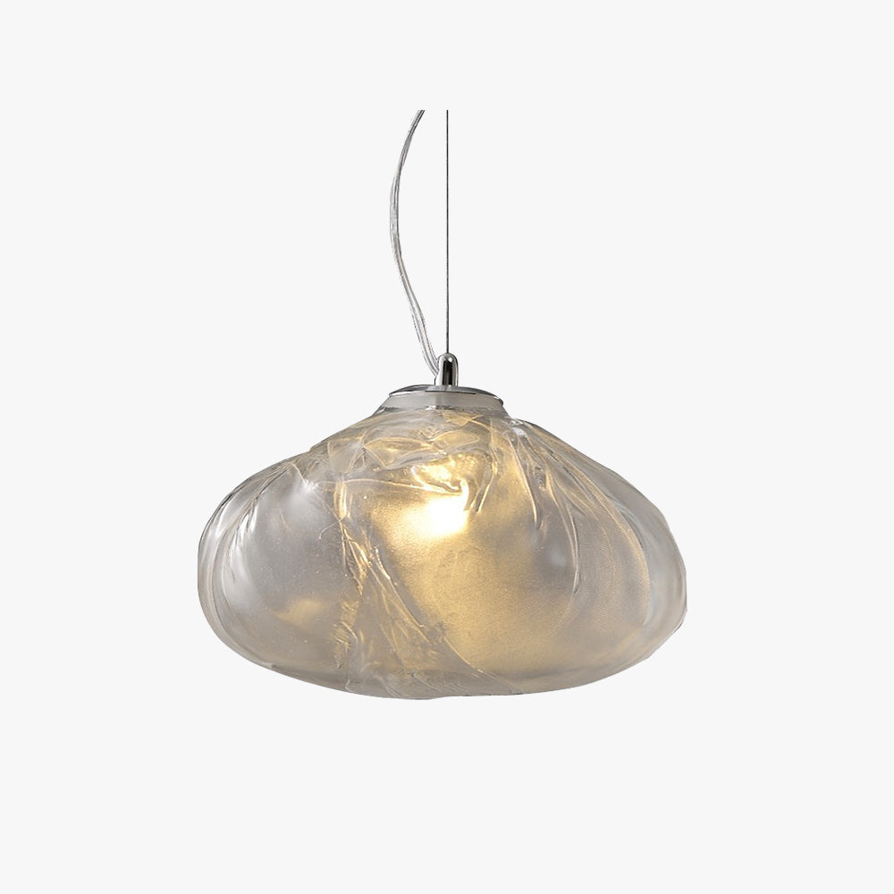 Avi Suspension Globe, Métal/Verre, Clair/Gris/Ambre - Neutralighting
